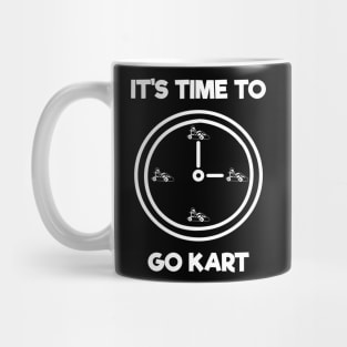 Time To Go Kart Mug